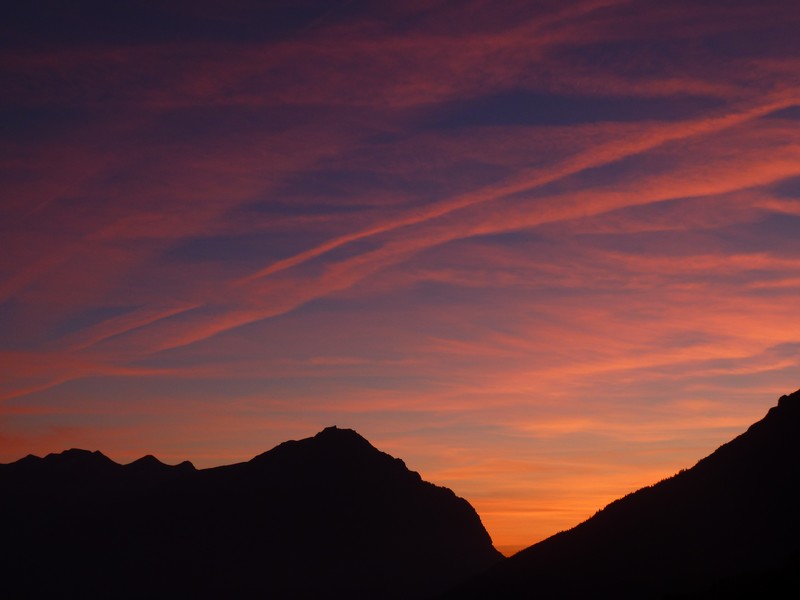 #18 Vaujany : fin de journée en couleur Vaujany : fin de journée en couleur