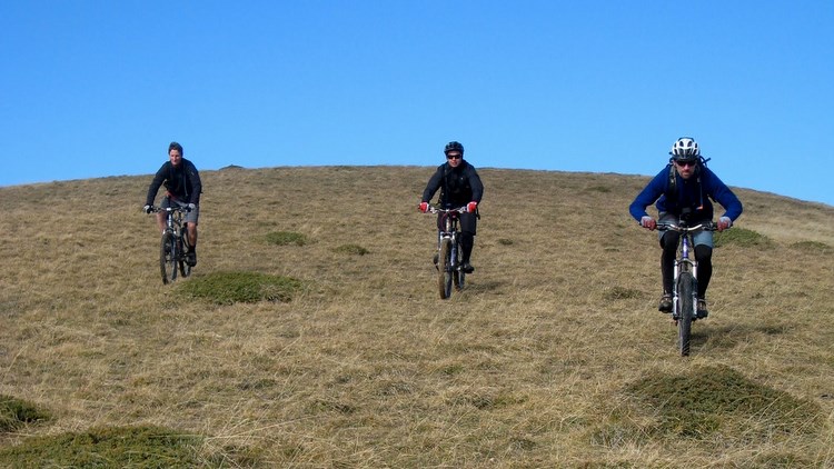 #14 Descente de l Descente de l'Aiguille : 3 vieux copains de 25 ans!