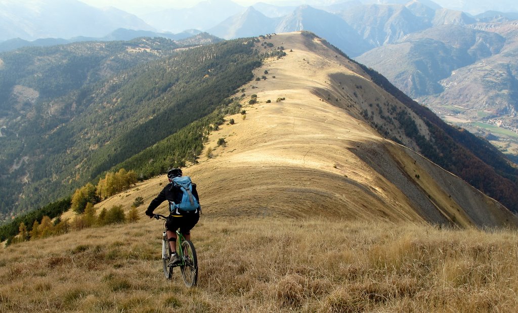 #14 Départ du sommet de l Départ du sommet de l'Oratoire : La Crête de la Colle