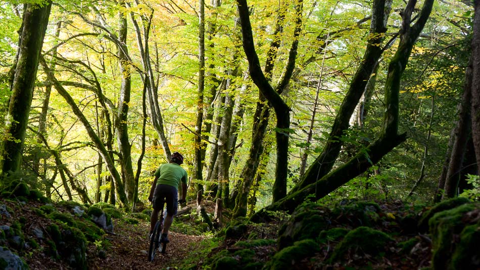 Descente sur la Scierie : et Rovagny