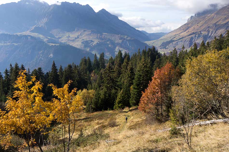 #18 Etale et Col des Aravis : en descendant sur La Giettaz Etale et Col des Aravis : en descendant sur La Giettaz