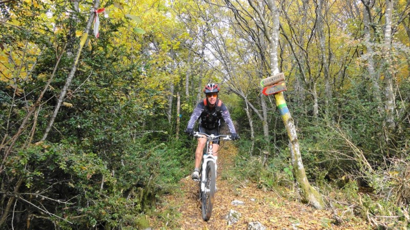 Olivier : dans la belle traversée OUA - Col du Mont