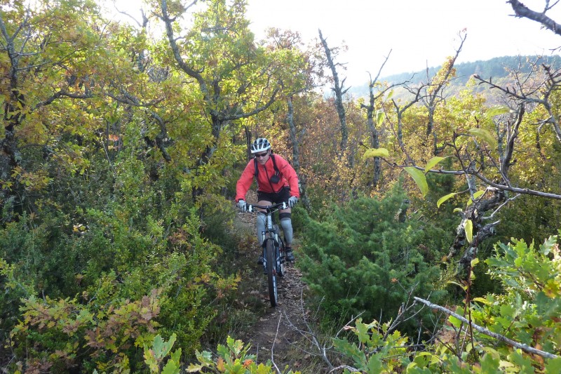 Descente versant nord : Première descente du jour