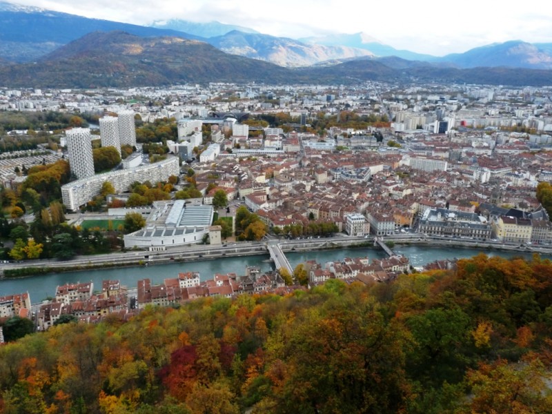 Grenoble : en version automnale.