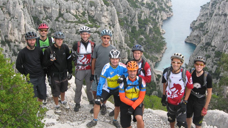 #5 Belvédère d Belvédère d'En Vau : On perd 3 riders on en récupère deux autres :)