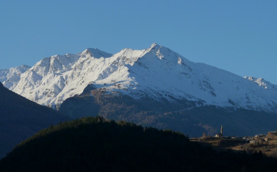 Sardière : Pointe de la Norma (skiée), Belle Plinier