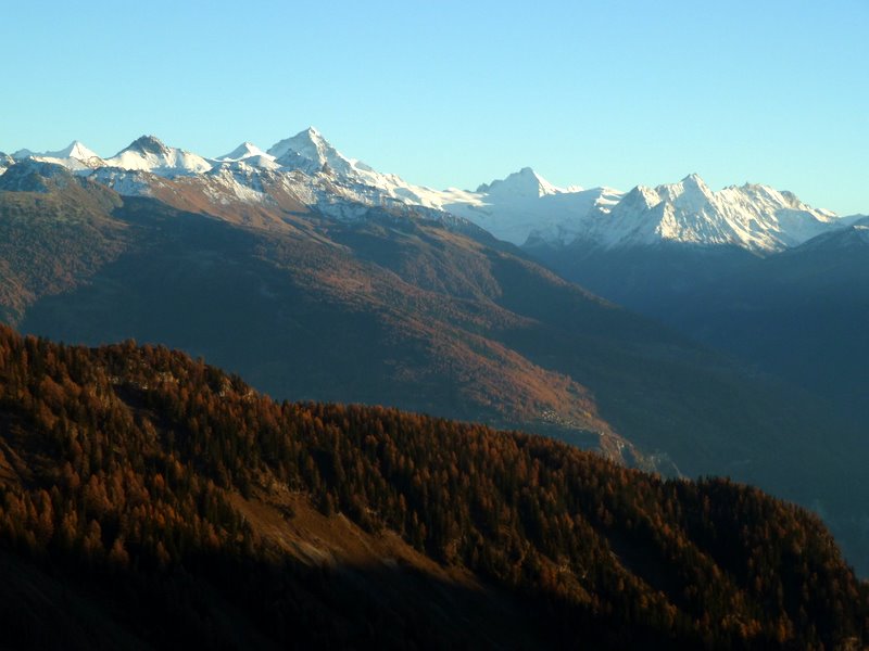 #25 Alpes Valaisannes : Descente de la combe d Alpes Valaisannes : Descente de la combe d'Arbaz face à ça…