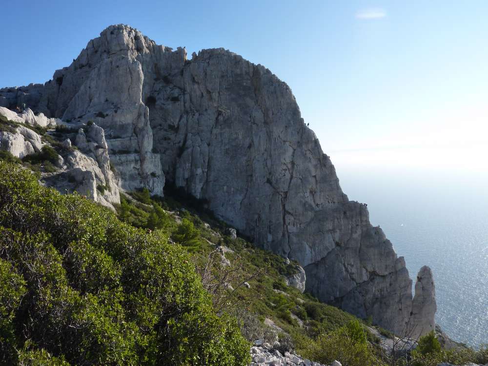 La Grande Candelle : l'arete de Marseille, une classique du secteur