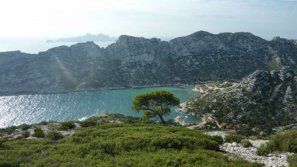 Sormiou toujours : c'est beau les Calanques...