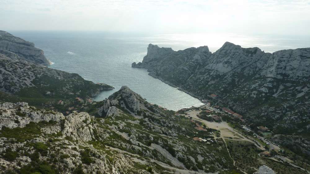 Calanque de Sormiou : y a plus qu'à descendre...