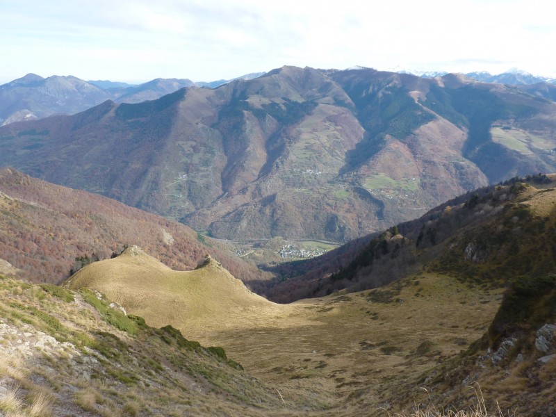 #7 PIc de Bacanère : Du Soum d PIc de Bacanère : Du Soum d'Antenac, vue sur le Bacanère, autre perle du VDM pyrénéen.