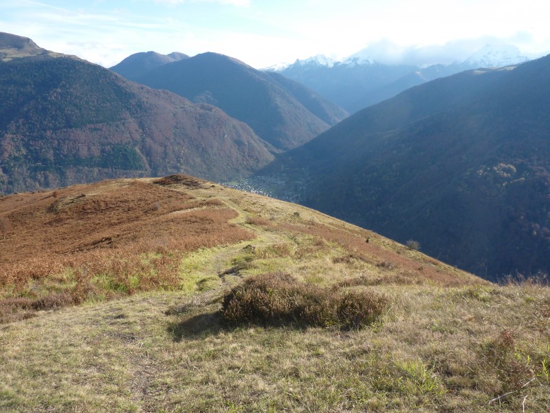 #10 Sarrat de Culède : Début de descente du Sarrat de Culède sur un superbe sentier. Sarrat de Culède : Début de descente du Sarrat de Culède sur un superbe sentier.