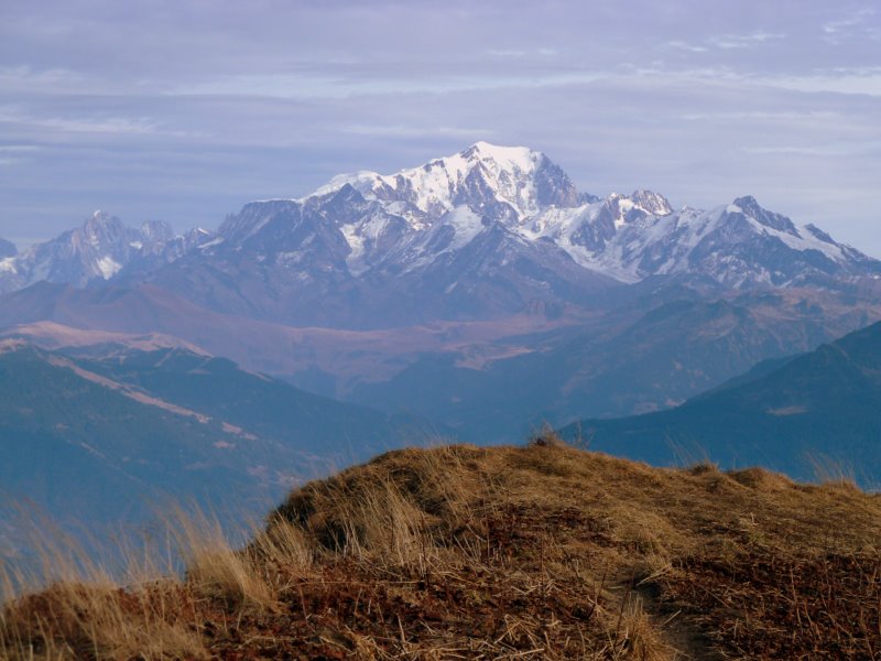 Mt Blanc : L'inévitable du coin