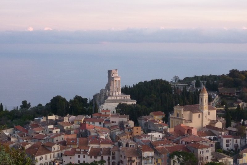 La Turbie : Dernières lumières pour aujourd'hui