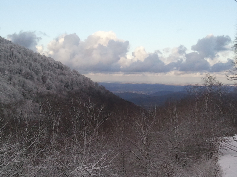#3 Premières neiges basses : Avec vue sur la plaine Premières neiges basses : Avec vue sur la plaine