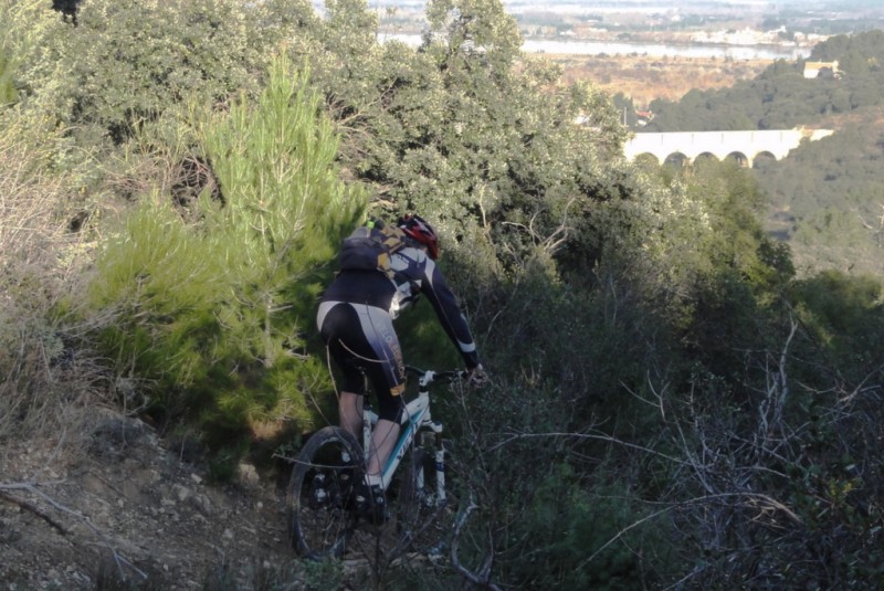 #4 Santa.... : descente vers l Santa.... : descente vers l'aqueduc de Comps.