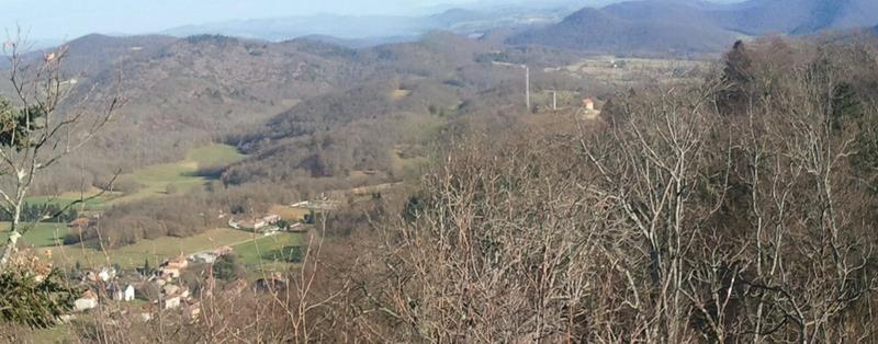 #3 Du haut de la palombière : Le valloné de Sauveterre Du haut de la palombière : Le valloné de Sauveterre