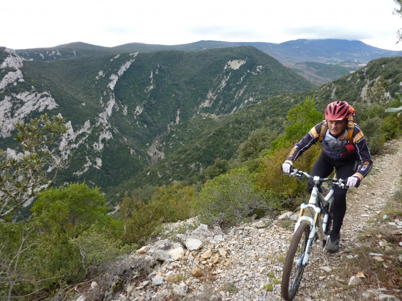 Balcon de Galamus : Peu avant le col Das Souls