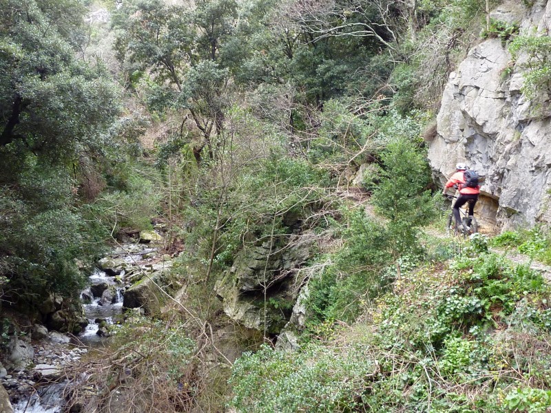 Gorges de st Jaume : Un joli passage en fond de gorges