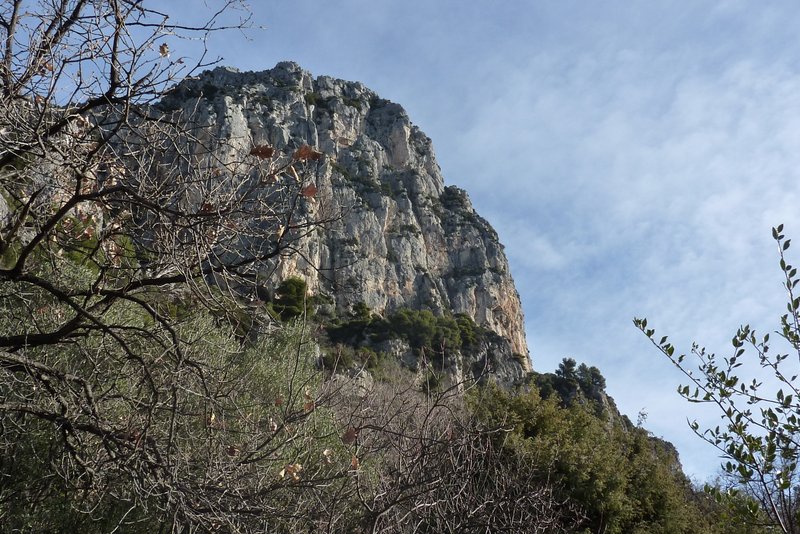 Baou de St Jeannet : Et dire qu'il y a des années, j'ai tenté de grimper ce machin !