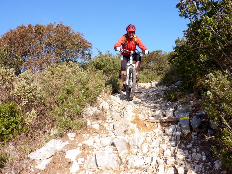 Descente sur la Baume : Sentier prometteur !