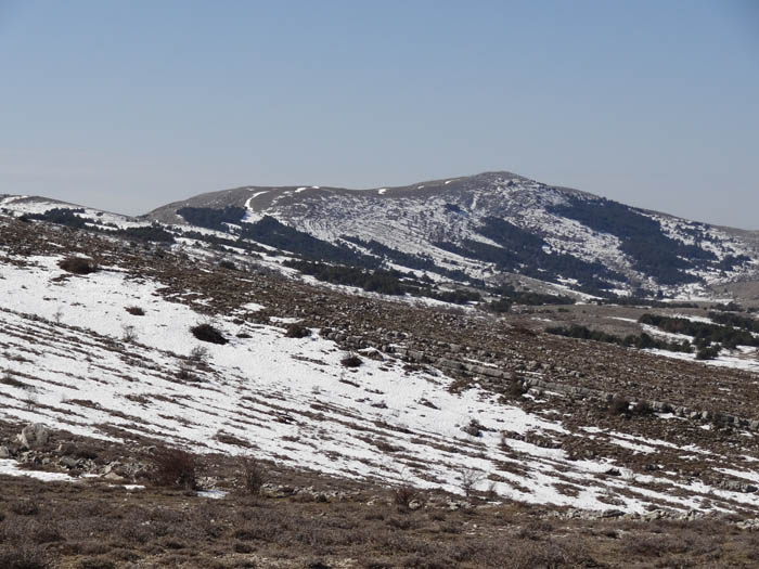 #7 Fin de l Fin de l'hiver : Peu de neige cette année dans le sud : plus une année à VTT qu'à ski de rando.