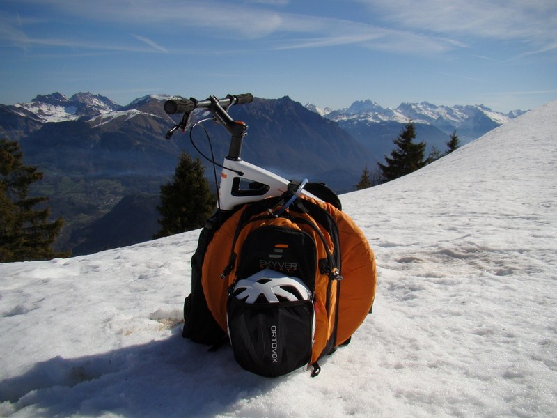 Le Môle : Mountain skyver Kibo Carbon plié