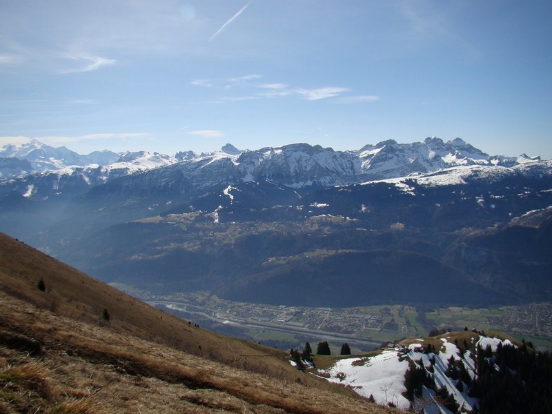 Paysage : Il y a encore de la neige