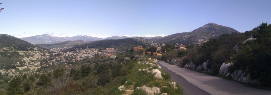 #2 La Turbie : Et le Mercantour à nouveau blanchit La Turbie : Et le Mercantour à nouveau blanchit