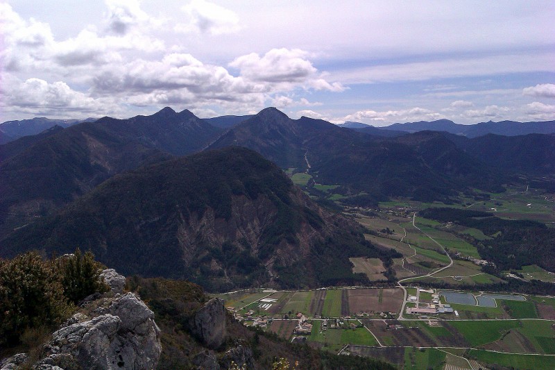 #4 Montagne de Piémard : et au fond les cols de Mian et du Pinet. Montagne de Piémard : et au fond les cols de Mian et du Pinet.