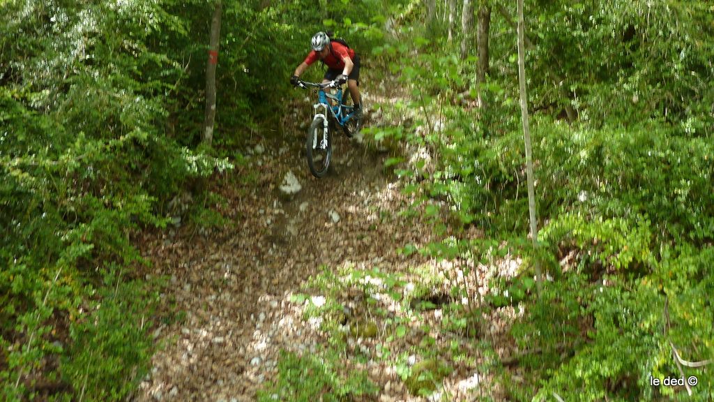 #10 Raymond : beau raidar final sur le sentier rive droite du torrent de l Raymond : beau raidar final sur le sentier rive droite du torrent de l'Aiguille