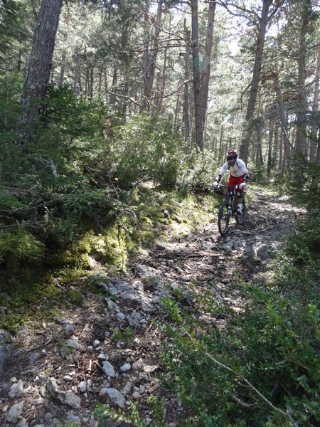 Gorge de Bertrand : Fin de la descente. C'était bien bon.