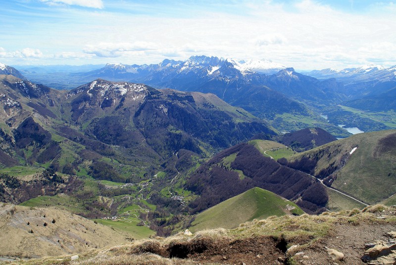 Vue du sommet : heureusement, ça vaut le coup.