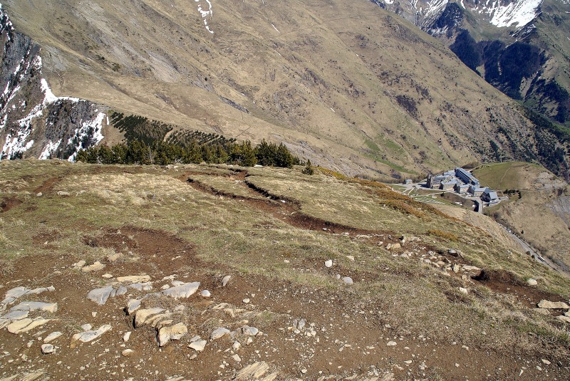 Le départ du sentier : ça s'annonçait pourtant plutôt bien.