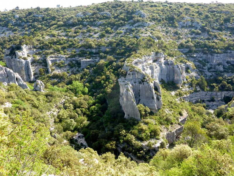 Sculpture géologique : Les méandres des gorges de la Véroncle