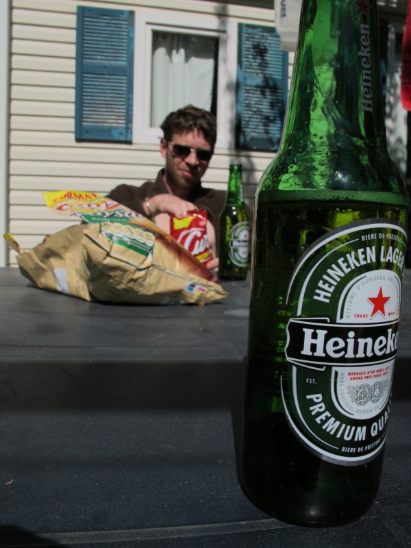 #22 apres l apres l'effort : le réconfort chips et Biere