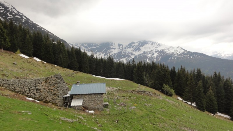 #3 Chalet de l Chalet de l'Aup Bernard : couvert sur Belledonne