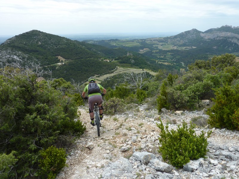 La dernière descente du jour : Sur les pentes du Devés