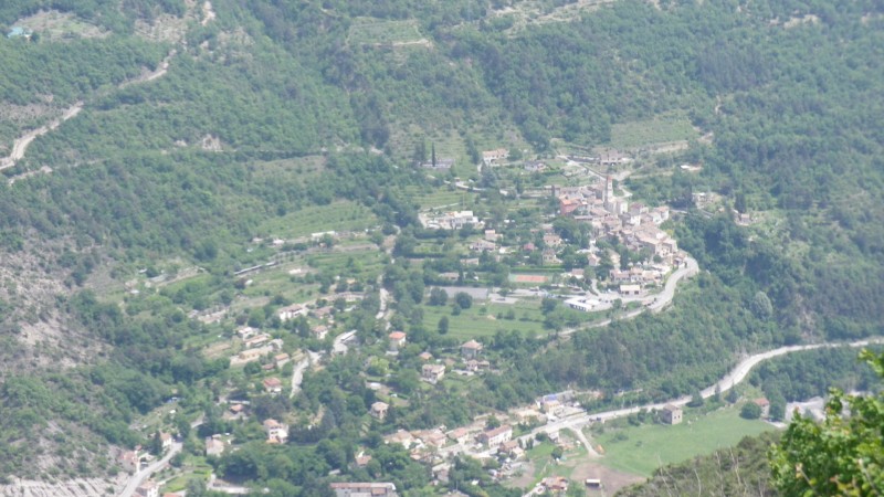 vallée de la tinée : roussillon