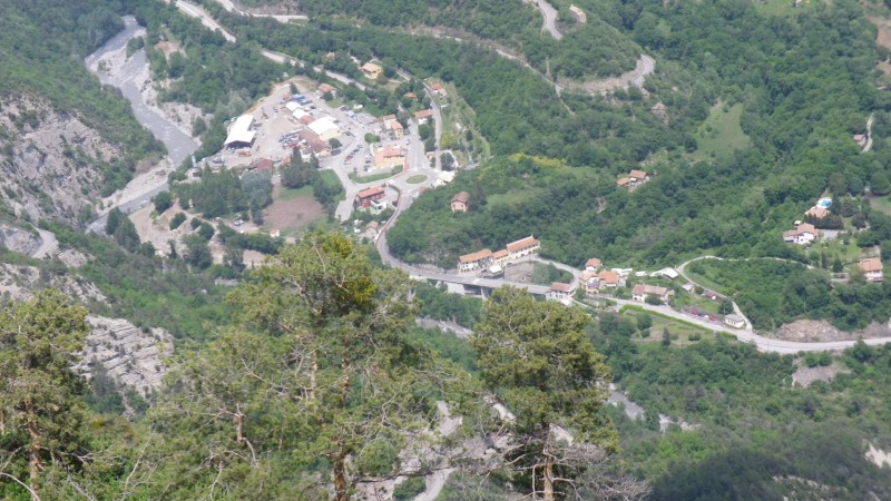 vallée de la tinée : pont de clans