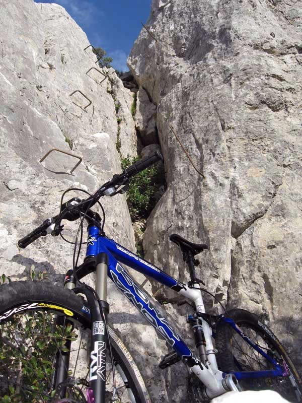 Le dernier obstacle... : Passage un peu délicat.