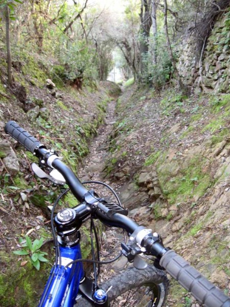 le chemin mini canyon : La prochaine fois je prends les egg beaters plutôt que les plates bien larges.