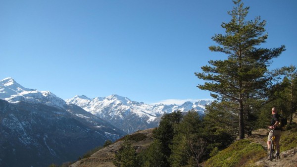 #2 Traversée contemplative : Vue imprenable sur les Ecrins au milieu d Traversée contemplative : Vue imprenable sur les Ecrins au milieu d'une verdure printanière !