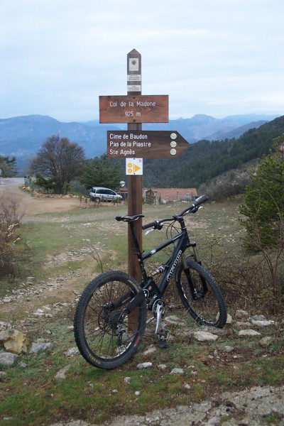 Col de la Madone : Le vrai portage va commencer.