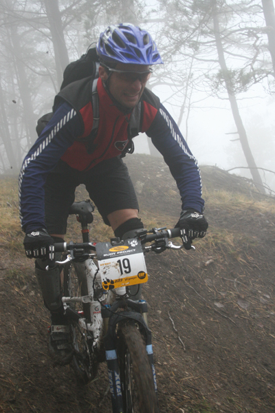 Calade : 1re manche : Grimace dans la brume, ça glisssse...