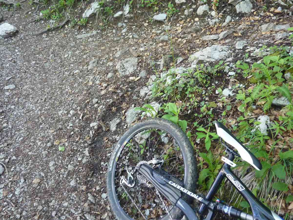 #6 Epingle : si les gros bourrins viennent meme dans le col de Baure, le sentier va pas tenir longtemps Epingle : si les gros bourrins viennent meme dans le col de Baure, le sentier va pas tenir longtemps