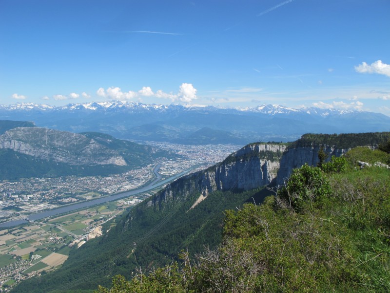 moliere2012 : Grenoble est bien petit vu d'en haut