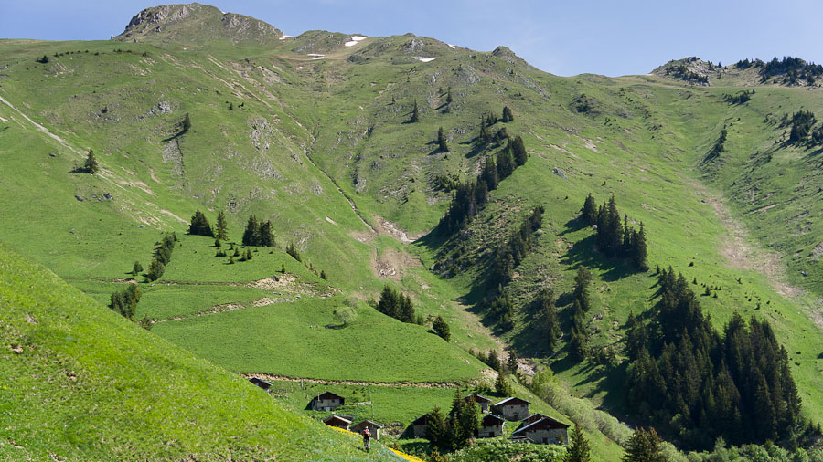 Plan plus large : Roche Janatan et Pointe du Col