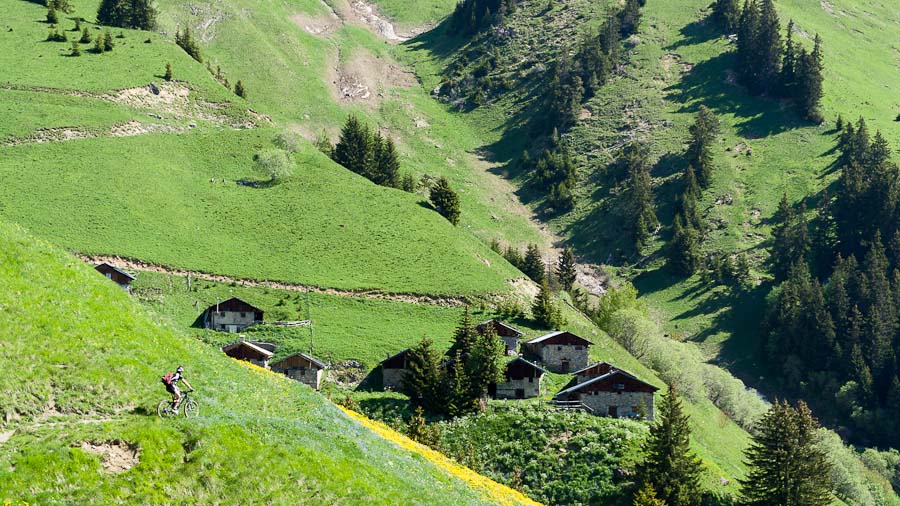 la Combe : au pied des alpages