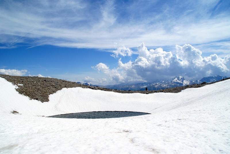 Le lac de la Pare : elle est fraîche...